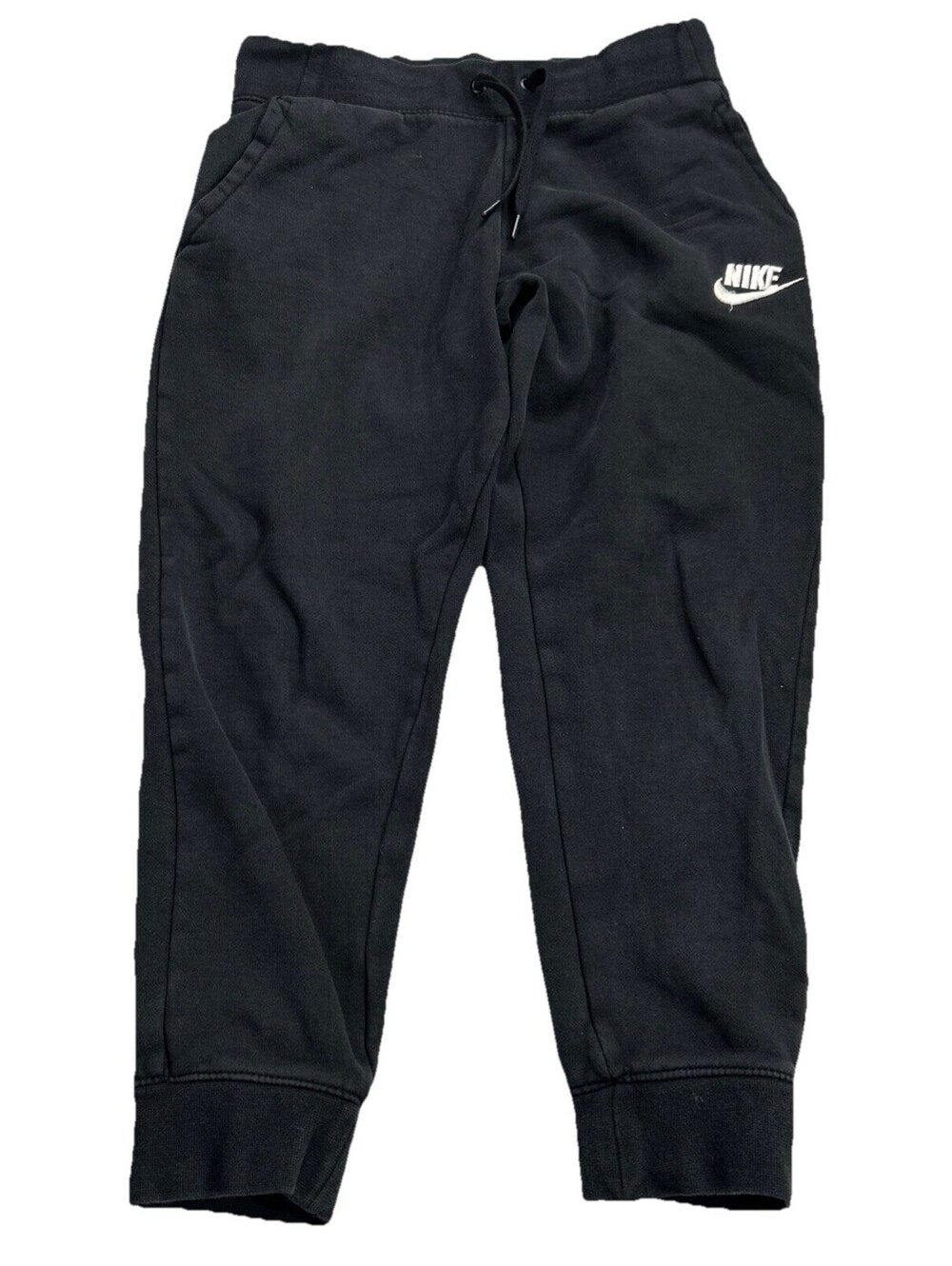 Nike Boys Joggers Medium Black Running Sweat